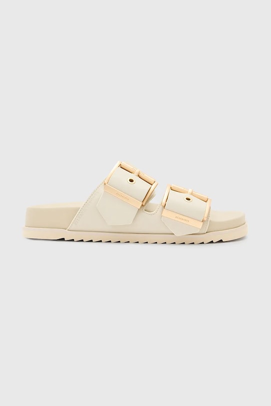 AllSaints slapi de piele Sian Sandal piele bej W034FC