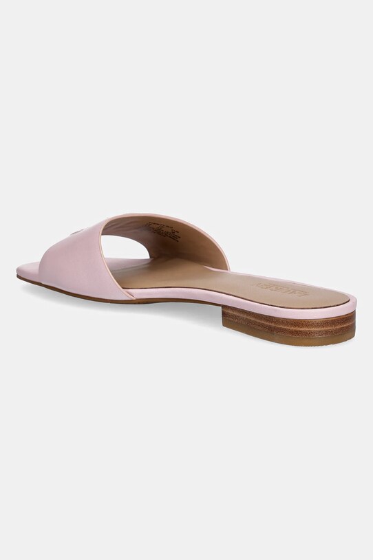 Boty Kožené pantofle Lauren Ralph Lauren Everley Sld 802959143007.650 růžová
