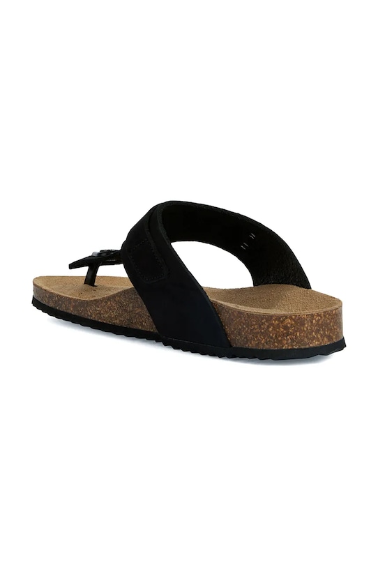 Geox infradito in nabuk D BRIONIA nero D35LSK.00032.C9999