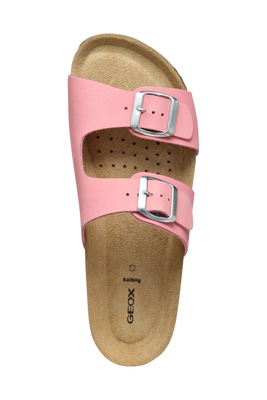 Geox papuci din nubuc D BRIONIA D35LSL.00032.C8156 roz