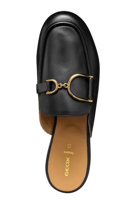 Geox klapki skórzane D PALMARIA D55MUA.000TU.C9999 czarny