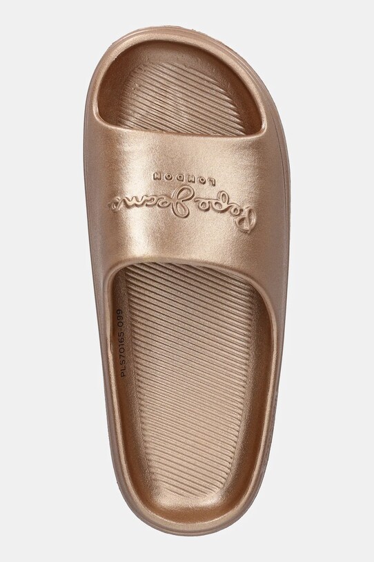 Pepe Jeans ciabatte slide BEACH SLIDEMET W oro PLS70165