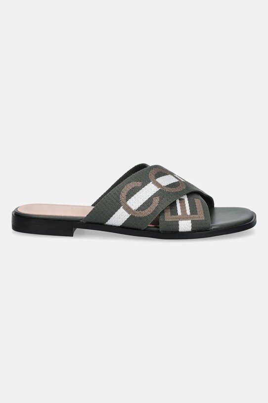 Coccinelle papuci E4.S07.17.01.01.M67 verde SS25