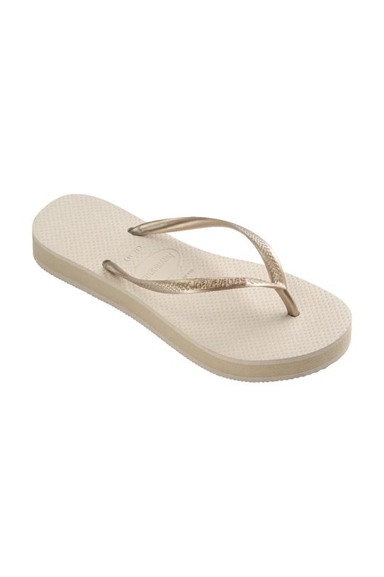 Încălțăminte Havaianas slapi SLIM FLATFORM 4144537.0121 bej