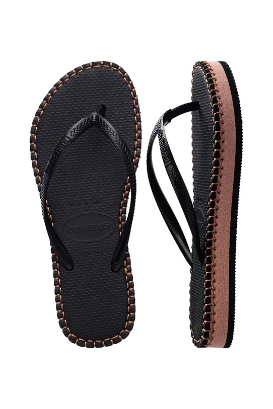 Вьетнамки Havaianas SLIM FLATFORM 4149928.0090 чёрный