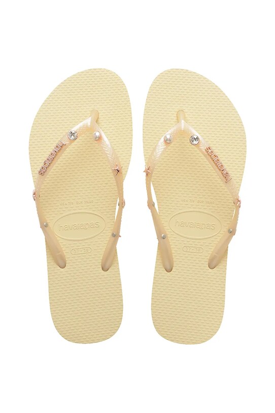 Natikači Havaianas SLIM LUXURY AQUA Sintetični bež 4149965.9256