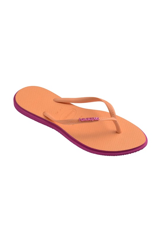 Obuwie Havaianas japonki SLIM POINT 4149584.4622 pomarańczowy