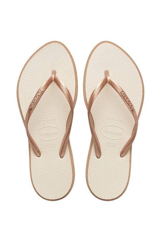 Havaianas japonki SLIM POINT syntetyczny beżowy 4149584.6842