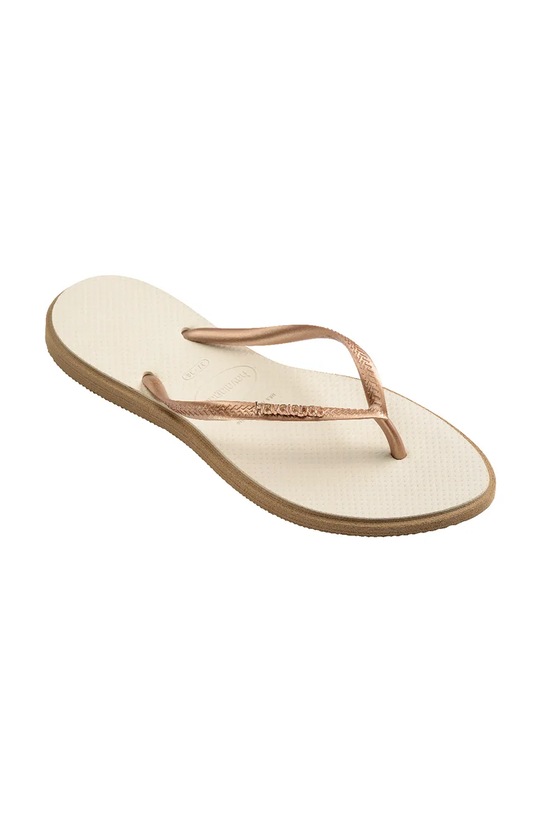 Obuv Šľapky Havaianas SLIM POINT 4149584.6842 zlatá