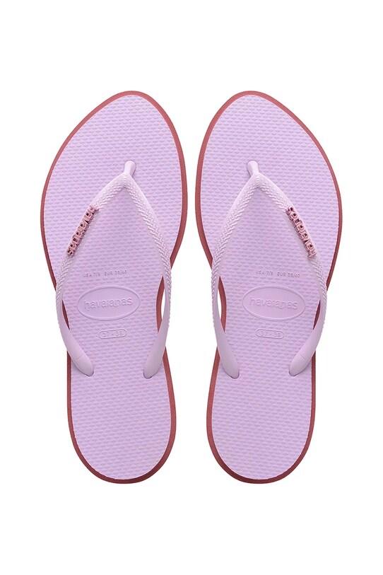 Havaianas japonki SLIM POINT syntetyczny fioletowy 4149584.9339