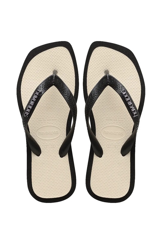 Havaianas japonki TOP SQUARE FUSION syntetyczny czarny 4149944.0090