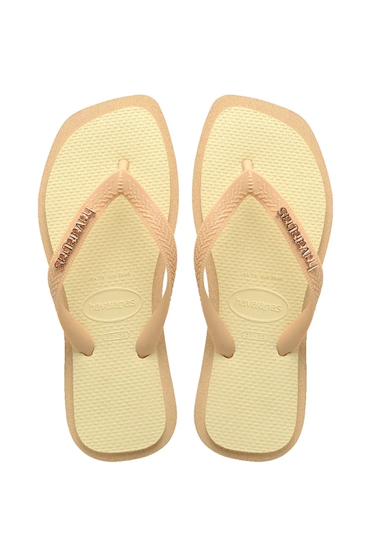 Havaianas japonki TOP SQUARE FUSION syntetyczny beżowy 4149944.0570