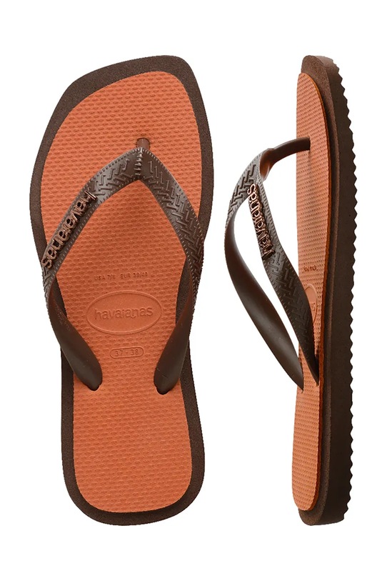Japanke Havaianas TOP SQUARE FUSION 4149944.0727 smeđa