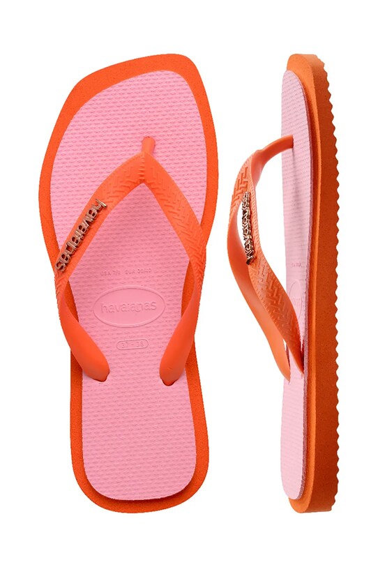 Havaianas japonki TOP SQUARE FUSION 4149944.5568 różowy
