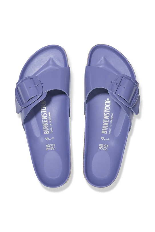 Kožené šľapky Birkenstock Madrid Big Buckle 1029427 fialová