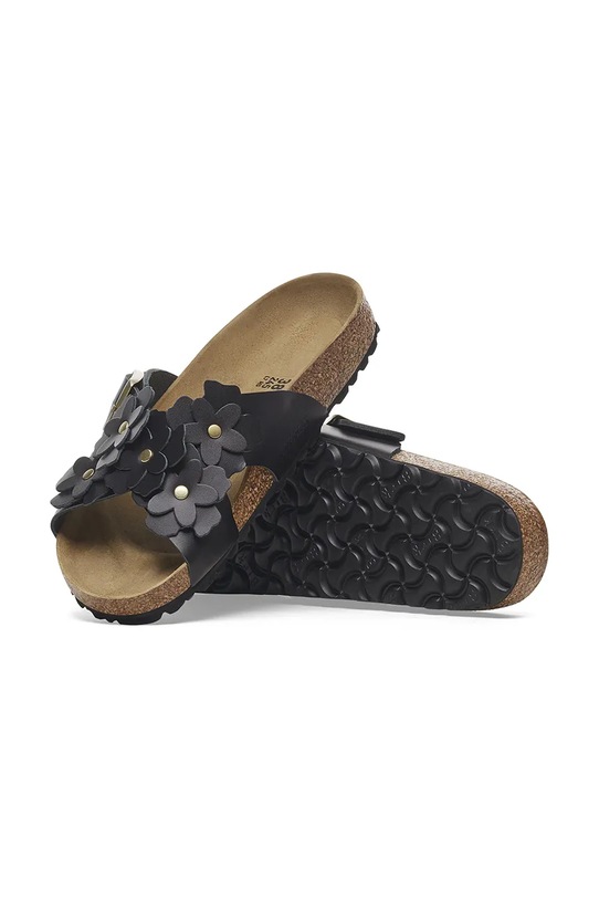 Birkenstock klapki skórzane Siena Flowers 1026734