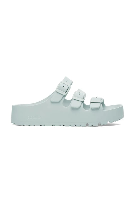 Παντόφλες Birkenstock Florida III Flex Platform EVA ίσια πλατφόρμα τιρκουάζ 1029736