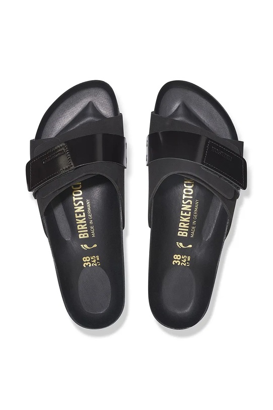 Birkenstock papuci din nubuc Oita 1029313 negru