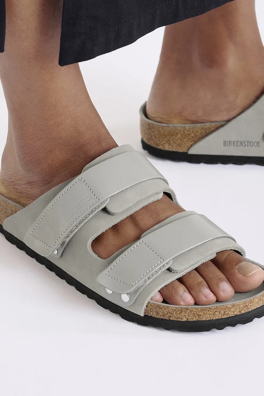 Birkenstock papuci din nubuc Uji 1029302