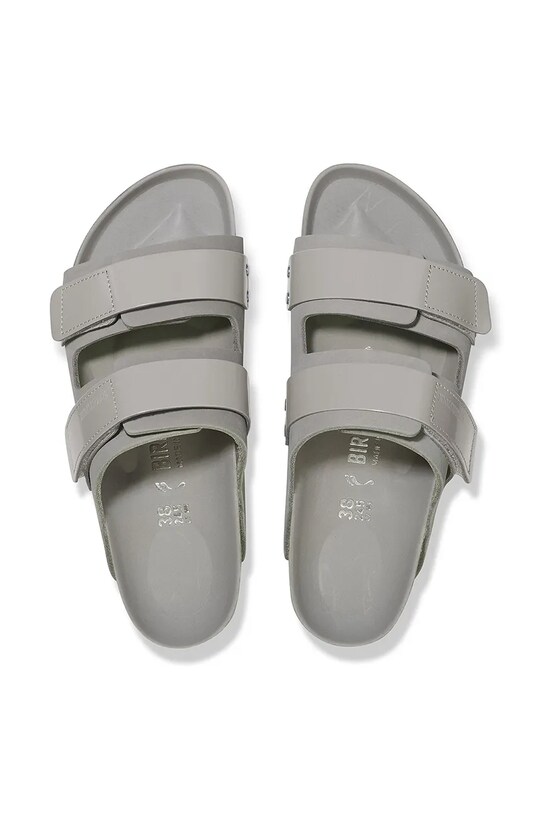 Nubukové pantofle Birkenstock Uji 1029302 šedá