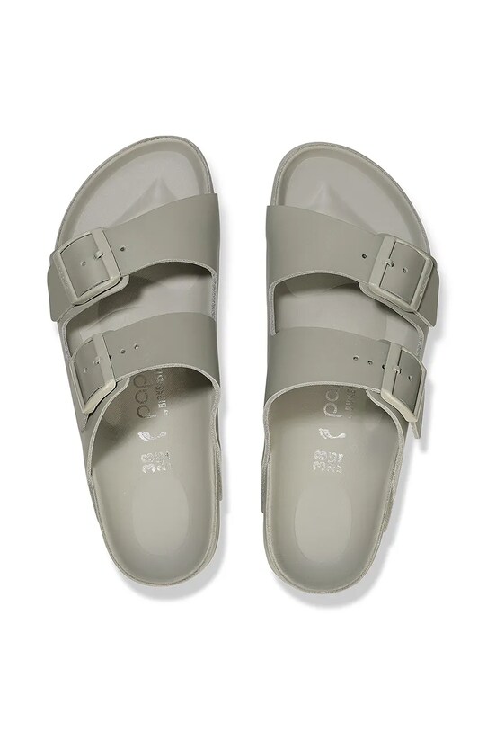 Birkenstock șlapi de piele Arizona Flex Platform Birkenstock x Papillio 1026913 gri