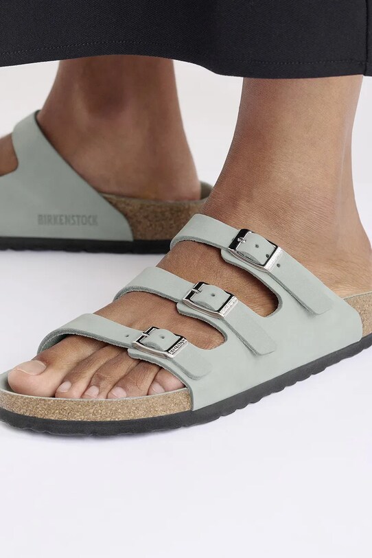 Birkenstock papuci din nubuc Florida HEX 1029450
