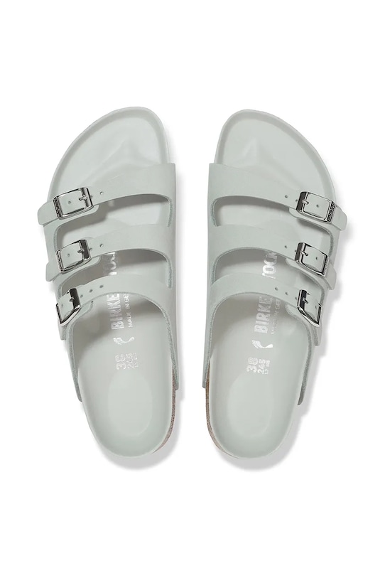 Natikači iz nubuka Birkenstock Florida HEX 1029450 siva