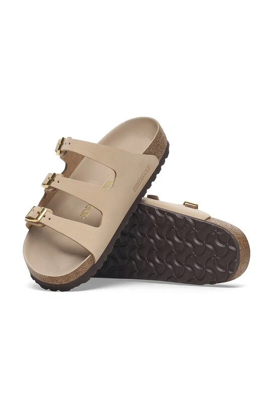 Шльопанці з нубуку Birkenstock Florida HEX 1029480
