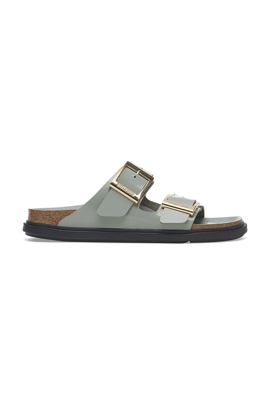 Kožené šľapky Birkenstock Arizona Droplet Buckle usňová koža tyrkysová 1029367