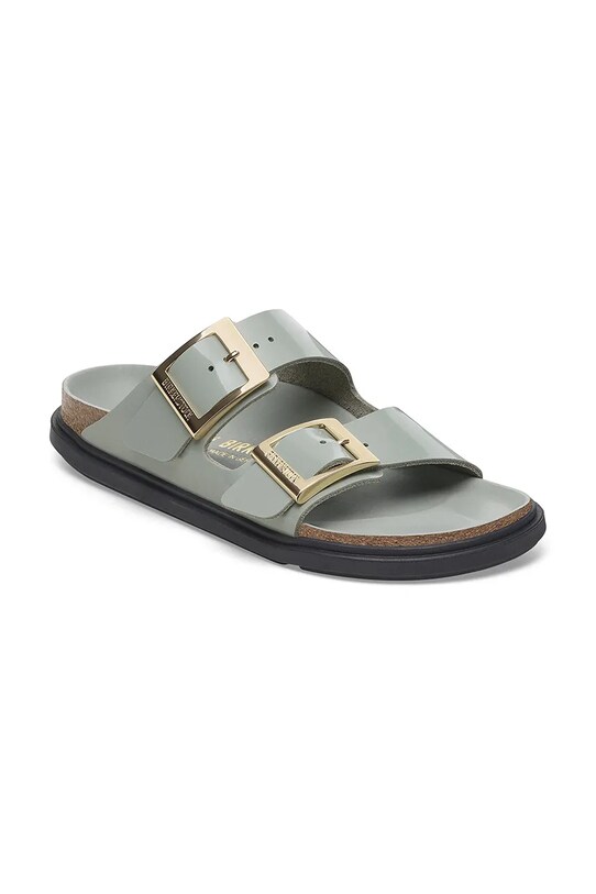 Kožené šľapky Birkenstock Arizona Droplet Buckle 1029367 tyrkysová SS25