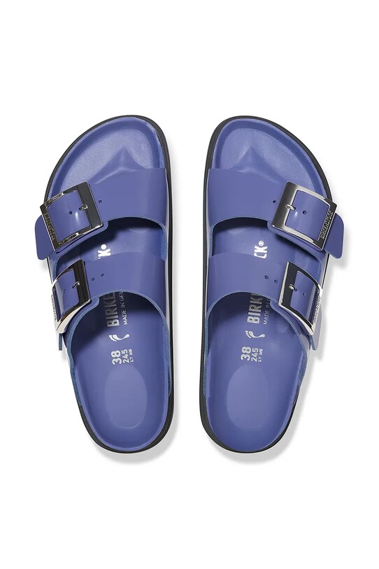 Încălțăminte Birkenstock papuci de piele Arizona Droplet Buckle 1029400 violet