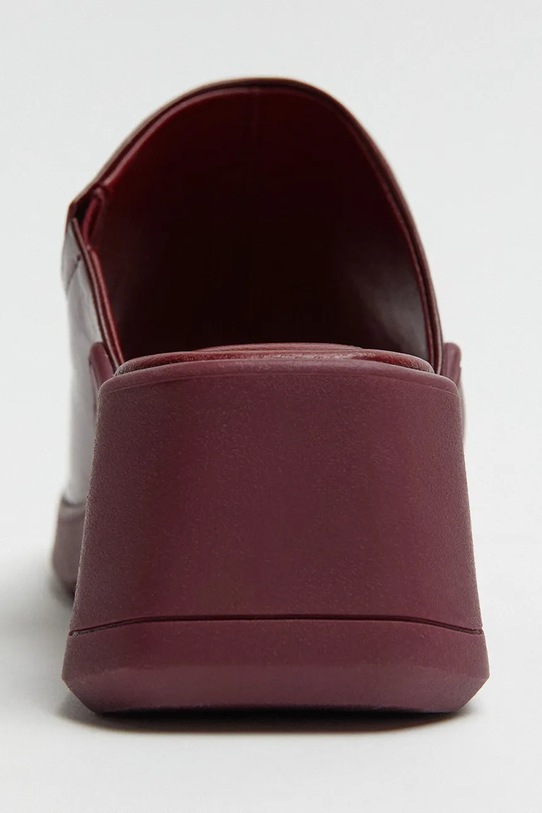 Шкіряні шльопанці Miista Clarin червоний E8.3637