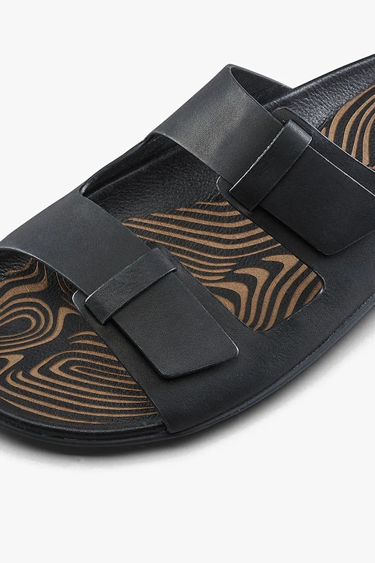 Vivobarefoot ciabatte slide in pelle SENSUS YIN 209564 nero