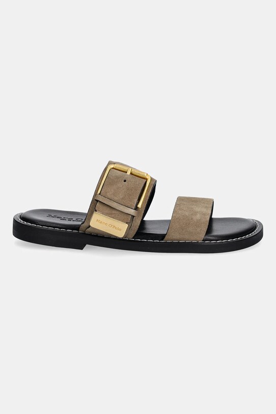 Marc O'Polo ciabatte slide in camoscio STINA 1B 50318691102100 beige SS25