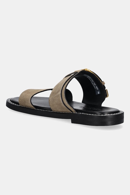 Обувь Замшевые шлепанцы Marc O'Polo STINA 1B 50318691102100 бежевый