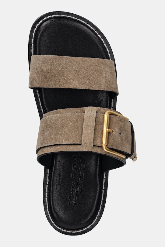 Замшевые шлепанцы Marc O'Polo STINA 1B бежевый 50318691102100