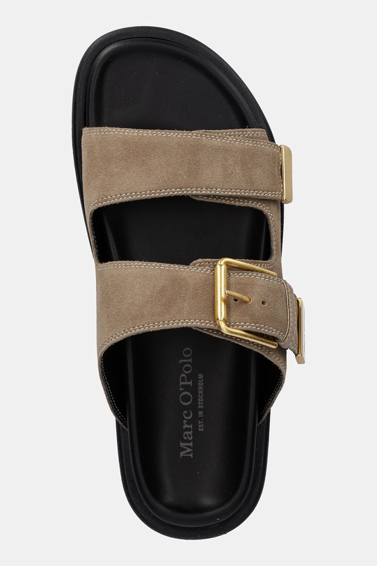 Marc O'Polo klapki zamszowe ADRIANA 1B beżowy 50318741102300