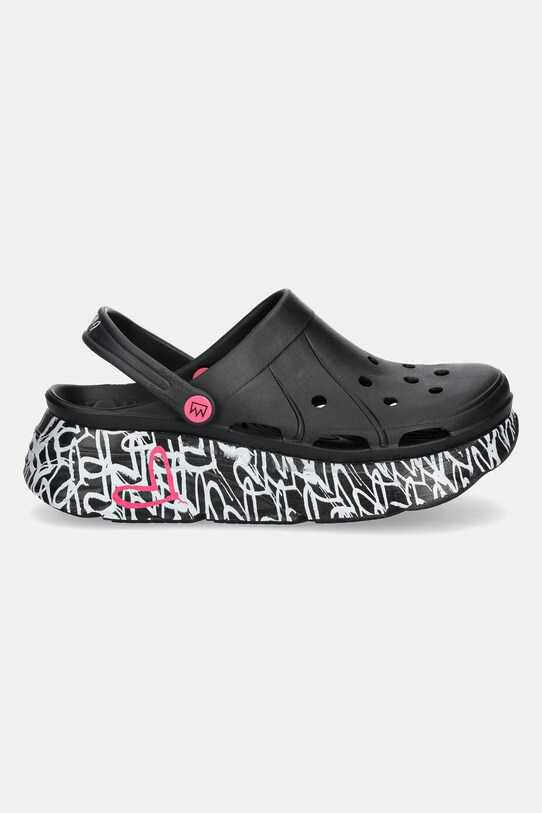 Šľapky Skechers SKECHERS X JGOLDCROWN 111324 čierna SS25