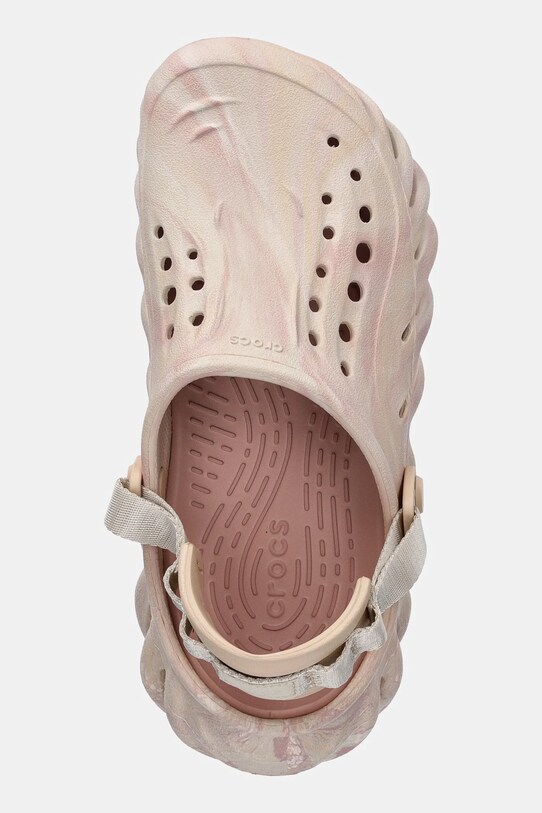 Crocs klapki Echo Marbled Clog różowy 208454.6WS