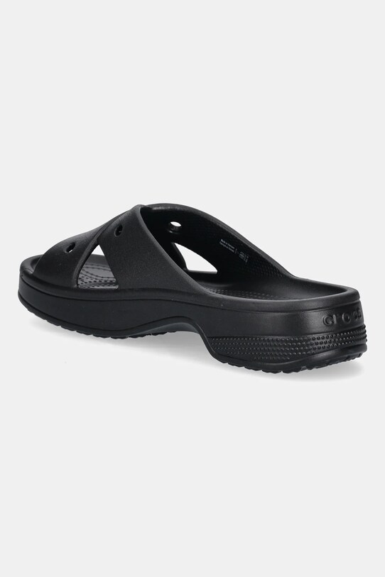 Încălțăminte Crocs papuci Ci Womens Cross Strap 210840.001 negru