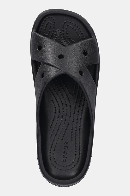 Crocs papuci Ci Womens Cross Strap negru 210840.001