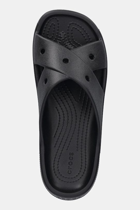 Crocs klapki Ci Womens Cross Strap czarny 210840.001