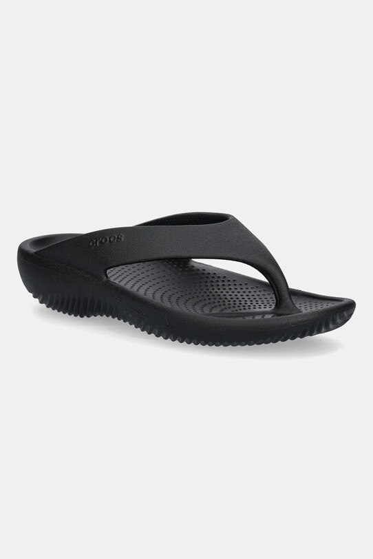 Crocs șlapi Mellow Recovery Flip sintetic negru 211100.001