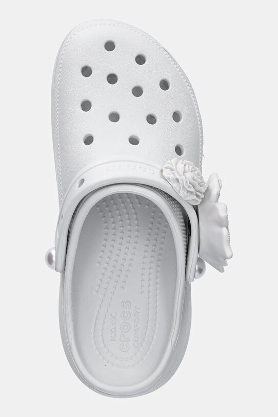 Crocs klapki Classic Platform Bouquet Clog szary 211292.1NK