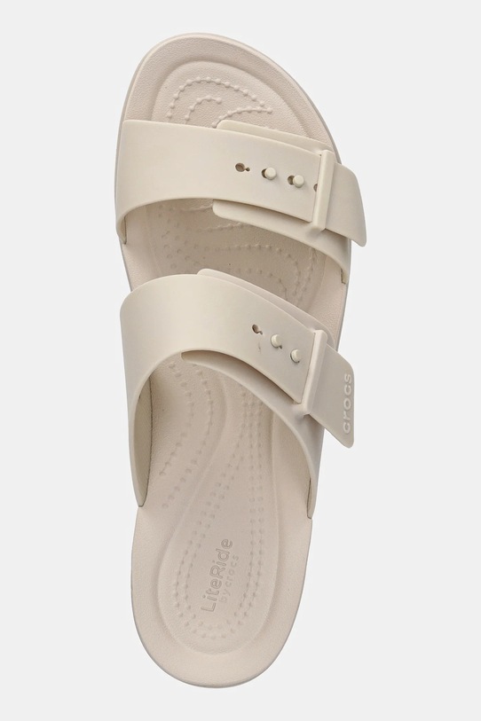 Crocs papucs Brooklyn Buckle Low zöld 211215.0LH