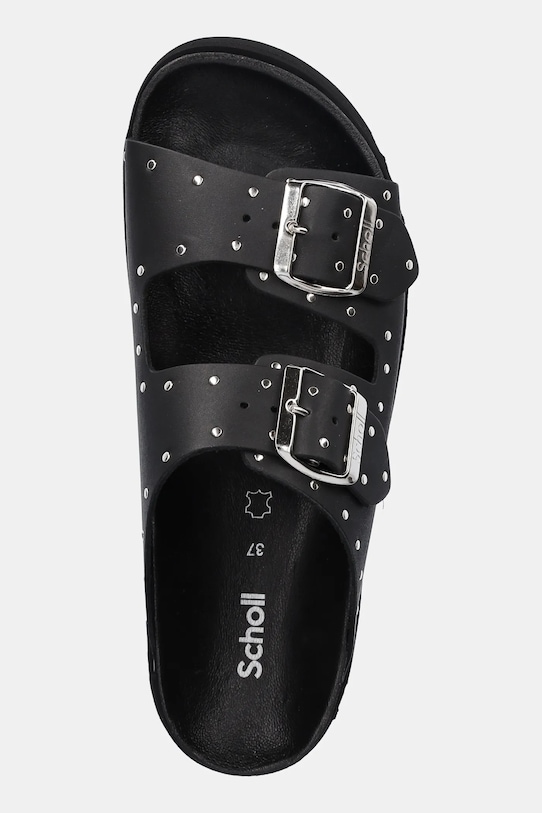 Кожаные шлепанцы Scholl BEATRIZ чёрный F306131004