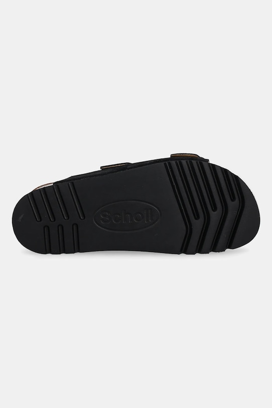Scholl papuci din piele LUCIE F315801004 negru