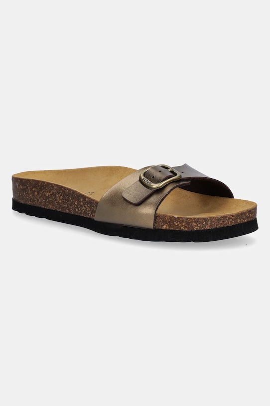 Pantofle Scholl ESTELLE plochý zlatá F321571010