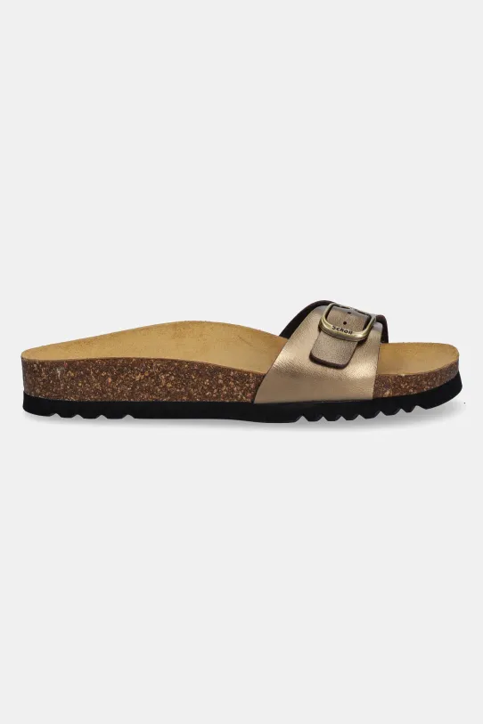 Scholl klapki ESTELLE F321571010 złoty SS25