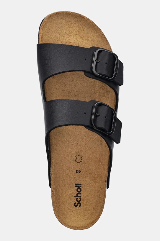 Scholl papuci JOSEPHINE negru F321641004